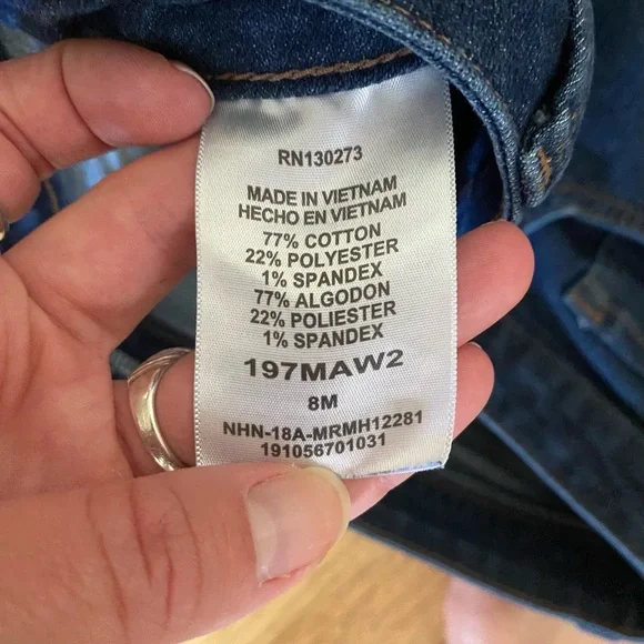 Lee Midrise Bermuda Denim Shorts - Picture 6 of 6